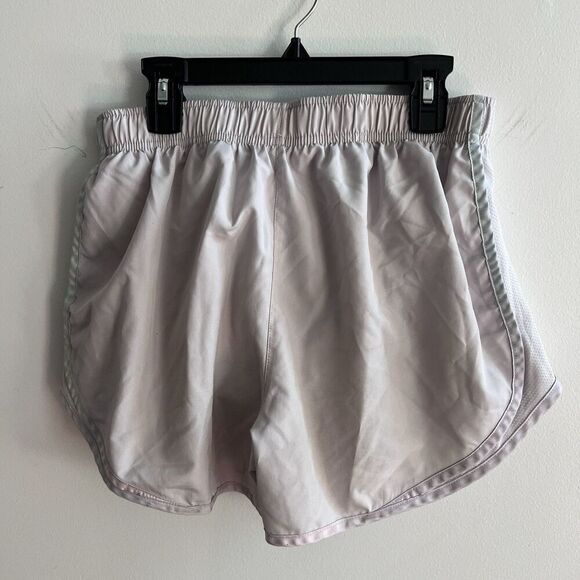 Women’s Nike Dri-Fit Tempo Lined Running Shorts Lavender Gray Trim Medium *flaw - Picture 5 of 11